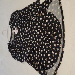 Shiela Rose flowy shirt XL